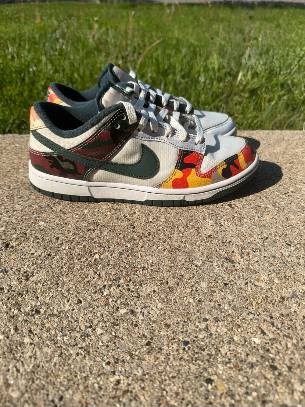 Nike Dunk Low SE 'Sail Multi-Camo'